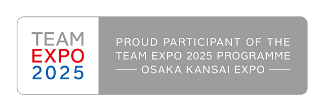 TEAM EXPO 2025 PROUD PARTICIPANT OF THE TEAM EXPO 2025 PROGRAMME OSAKA KANSAI EXPO